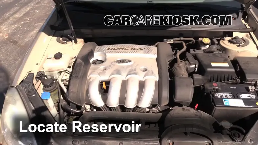 2007 Kia Optima EX 2.4L 4 Cyl. Windshield Washer Fluid